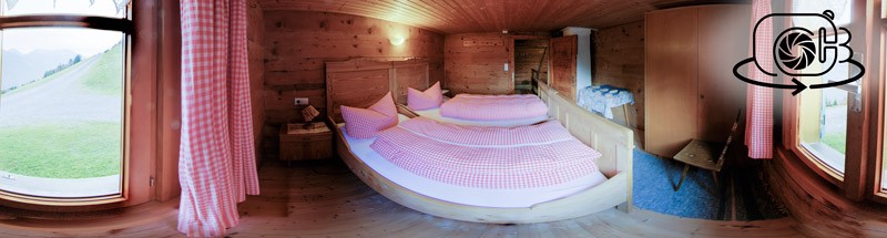 Schalfzimmer vorne im Obergeschoss